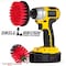 Drill Brush Power Scrubber By Useful Products 5 in W 5 in L Brush, Red R-S-4M-QC-DB - alternate 5